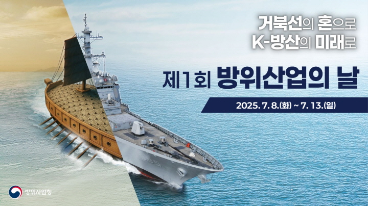 7월 8일 ‘제1회 방위산업의 날’ 개최 국가전략산업 K-방산에 대한 국민적 공감대 확산 기대